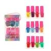 INCA Set 12 Vernis à Ongles pour Enfants - Lavable à leau - Facile à Enlever au Lavage à la Main - Vernis à Ongles pour Fill