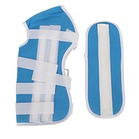 Fixateur Tibia et Péroné ， Attelle de Marche de Cheville Réglable ， Un Vieil Homme Utilise le Mollet pour Ajuster Lattelle ，