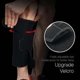 CCZAILAI Attelle de compression réglable pour mollet - Attelle de maintien du tibia - Pour cyclisme, course à pied, basket-ba