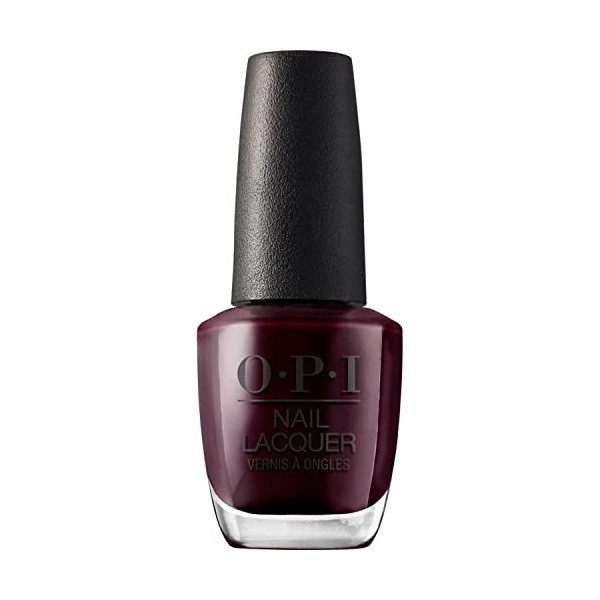 OPI Nail Lacquer - Vernis à Ongles classique - Lady in black - Couleur : noir - Qualité professionnelle - 15ml