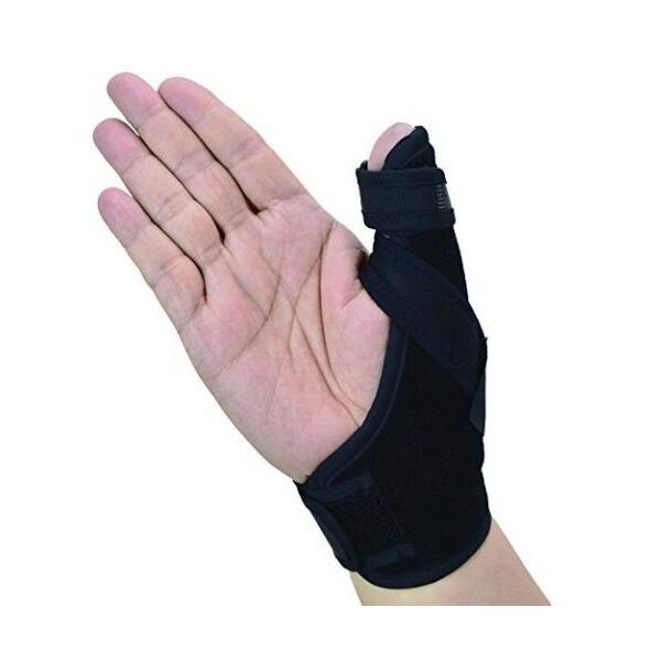 Thumb Spica Splint - Attelle de pouce pour les blessures de larthrite ou des tissus mous, légère et respirante, stabilisante