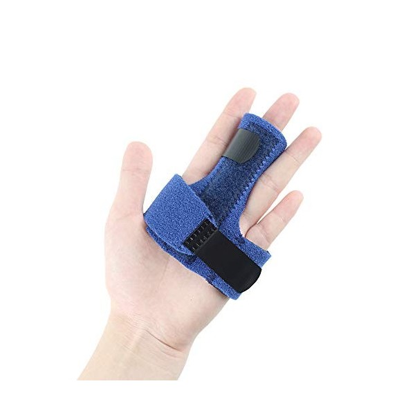 Attelle de Doigt de Déclenchement, Attelle Réglable de Doigt pour doigt déformation et fractured cassé Finger Knuckle， pour s