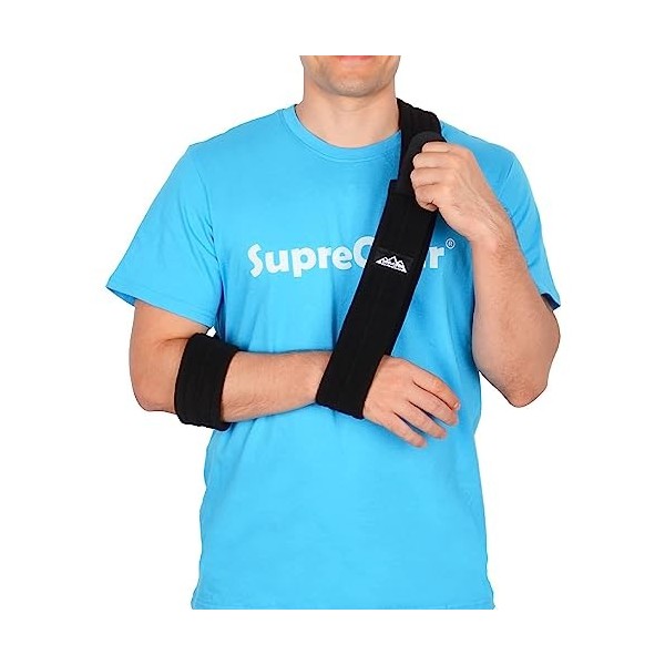 supregear Écharpe de Bras, Réglable Dépaule Attelle Dimmobilisation Coiffe des Rotateurs Léger Support de Bras Swathe pour 