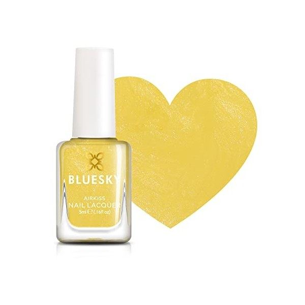 Bluesky Kids Nail Varnish - Pixie Dust, Pink. Pélé émouvant, non toxique, à base deau, vernis à ongles sans odour pour les e ...