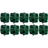 HowseHold Lot de 10 boules de canne flexibles en bambou pour cages à fruits