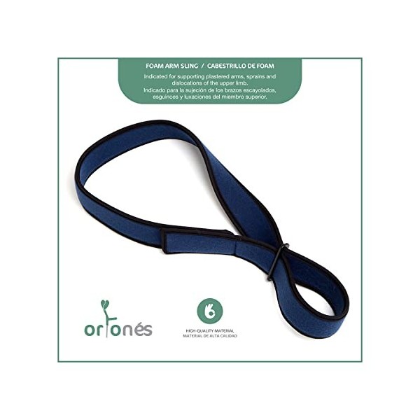 ORTONES | Écharpe de bras et dimmobilisation épaule | Sangle de Soutien de Qualité Médicale | De Foam | Taille Universelle |