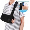 Tbest arm sling, coude au corps enfant,Écharpe de Bras avec Support de Pouce replacement pour Épaule Luxée, Immobilisation du