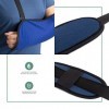 Ortones | Écharpe attelle dépaule | Sling Fermé Immobilisateur de Bras | Taille Universelle | Pour Gauche et Droite | Bleu