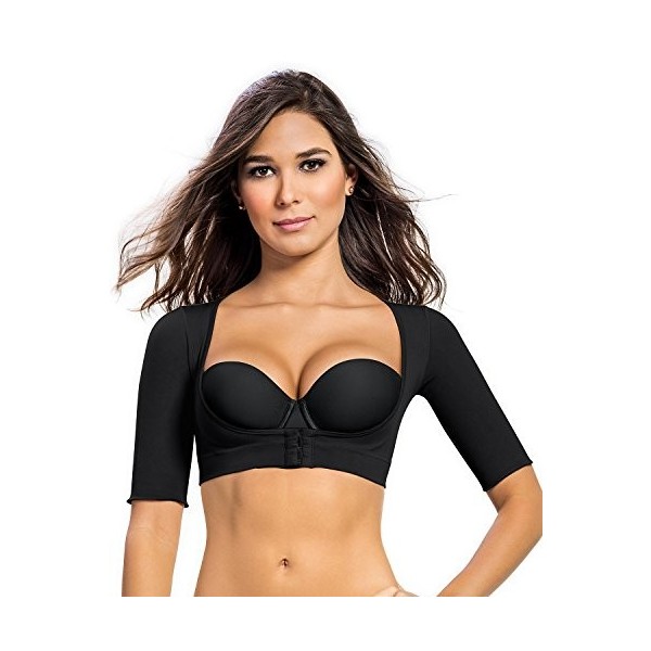 Leonisa Gilet de compression invisible avec correcteur de posture