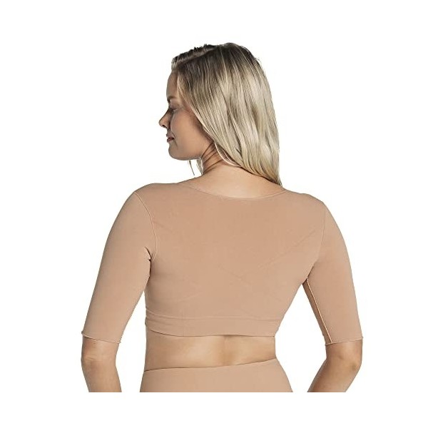 Leonisa Gilet de compression invisible avec correcteur de posture