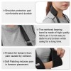 Triangle de lécharpe médicale dimmobilisation épaule Rotator Brassard poignet Coude avant-bras support Brace Sangle avec re