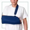 Ortones | Écharpe attelle dépaule | Sling Immobilisateur de bras | Taille universelle | Pour le Bras Droit | Bleu