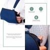 Ortones | Écharpe attelle dépaule | Sling Immobilisateur de bras | Taille universelle | Pour le Bras Droit | Bleu