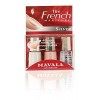 Mavala - Kit French Manucure White - Set de 3 Vernis à Ongles - Guides Autocollants Inclus - Accessoires de Manucure - Brilla