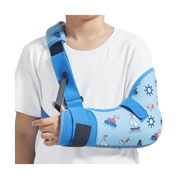 Willcom Écharpe de Bras pour Enfants, Médicale Attelle Bras Enfant, écharpe Respirante pour Bras Cassé, Clavicule, Blessure a...
