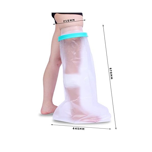 1 couvre-pieds imperméables et réutilisables pour le bain et le bain