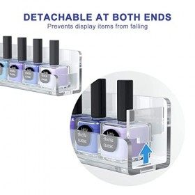 Femeli Support pour Vernis à Ongles en Acrylique 6 pièces