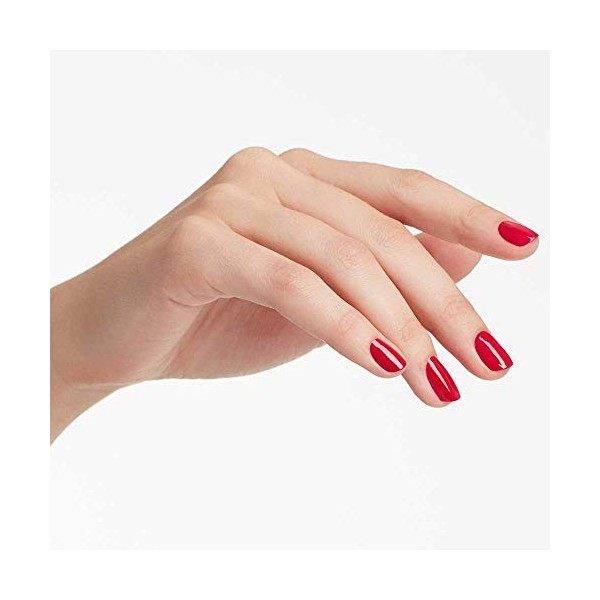 OPI Nail Lacquer - Vernis à Ongles classique - Madam President - Couleur : Rouge - Qualité Professionnelle - 15 ml