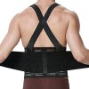 NEOtech Care Ceinture lombaire avec bretelles | Travail, Chantier | Soutien du dos compression réglable, correction posture 