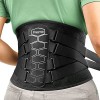 FREETOO Ceinture de soutien dorsal pour soulager les douleurs lombaires, médicale avec coussin lombaire pour les femmes et le