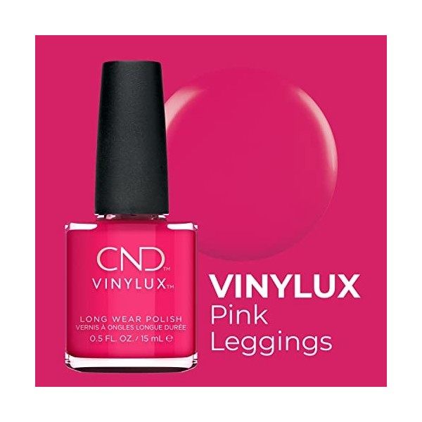 CND Vinylux Weekly Polish - Spring 2017 New Wave Collection - Pink Leggings - 15ml / 0.5oz