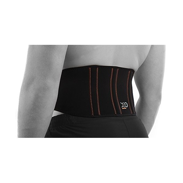 XO Kinetics Ceinture de soutien lombaire réglable Pour les maux de dos liés au sport ou au travail Design léger et confortabl