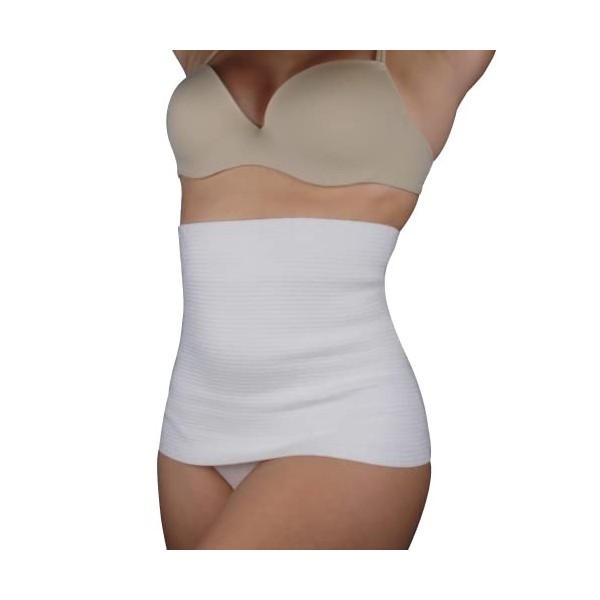 Bandeau Lombaire support dos, ventre contenant abdominal en laine et coton chauffant idéal pour les maux de dos, hauteur 29 c