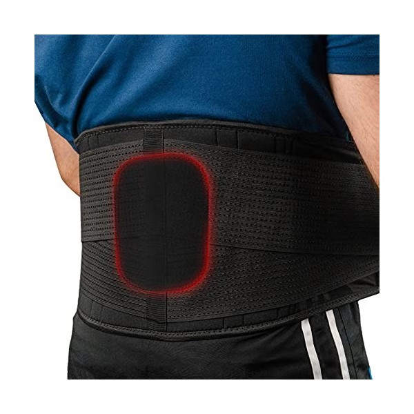 Relexit® Ceinture de soutien du bas du dos pour homme et femme, respirante pour le levage et le soulagement de la douleur, co