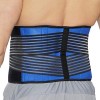 NEOtech Care Ceinture lombaire en néoprène avec sangles de compression doubles, support au bas du dos - Soutien vertèbres No