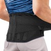 Agptek - Ceinture lombaire de qualité médicale pour soulager la douleur et les blessures, réglable, respirante et élastique, 