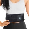 AllyFlex Sports Lightweight Back Brace Slim Fit Under Uniform, Dual Lumbar Pads Support Belt for Lower Back Pain Relief, Brea