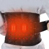 GINEKOO Ceinture Dorsale Chauffante, Ceinture Dorsale Respirante Avec Chauffage Par Batterie Rechargeable Pour Soulager Les D