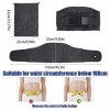 Ceinture Lombaire Homme et Femme, Ceinture de Maintien Dos Soulage la Douleur et les Tensions, Lombaire Réglable Dorsale avec