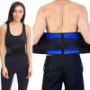 Corps et base TM, réglable en néoprène double Traction Soutien lombaire Bas du dos Ceinture Brace Soulagement de la douleur