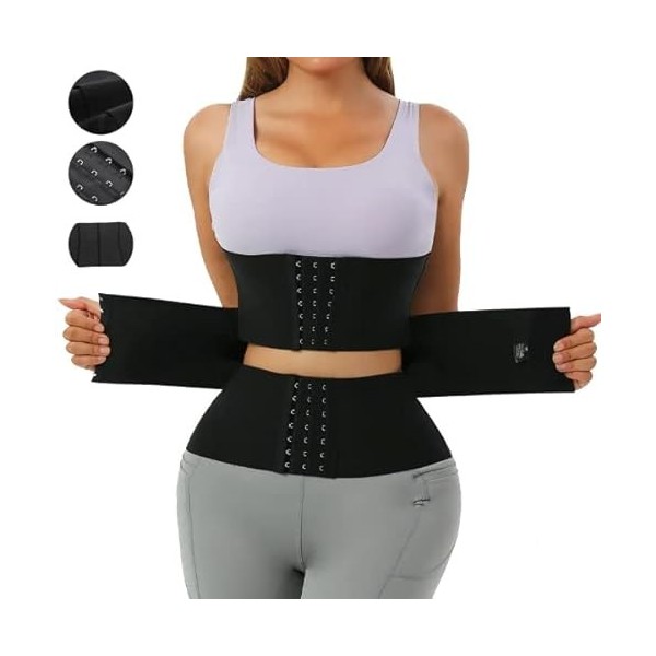 Genérico Ceinture lombaire pour femme, Corset Réducteur Abdominal pour une posture de sport correcte. Ceinture de compression