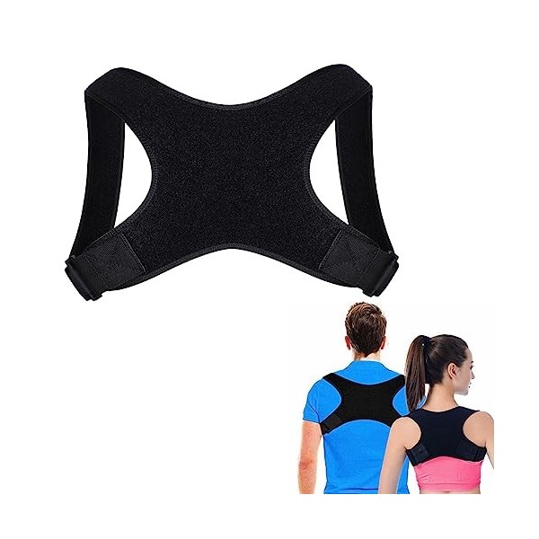 Correcteur Postural Épaules Dos pour Homme et Femme Buste Correcteur Postural pour Épaules Dos Bande Posturale Dos Ceinture d