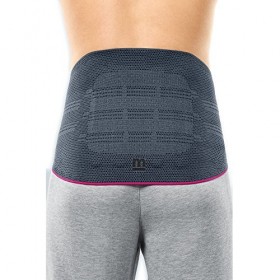 medi Lumbamed basic Orthèse dorsale pour homme | Argent | Taille V | Orthèse pour stabiliser la colonne lombaire