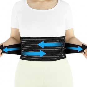 ZINUU Redresseur de dos Correcteur de Posture pour Hommes - Ceinture Lombaire Femme, Ceintures Lombaires pour le Soulagement 
