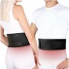 Ceinture lombaire pour homme et femme qui soulage la douleur et les blessures à la taille et au dos Ceinture lombaire Correct