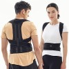 Correctour de posture homme/femme. Redresseur de dos orthopédique. Ceinture dorsale pour zone cervicale et lombaire. Posture 