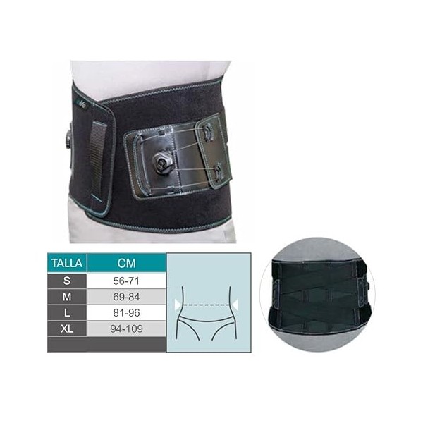 Astormedic | E-life Ceinture lombaire Homme et Femme, Correcteur Posture du dos, Soulagement de la douleur causée par le Lumb