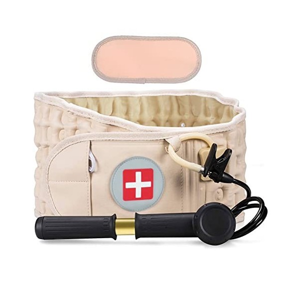 tempsnug Ceinture de décompression dorsale pour soulager les douleurs dans le bas du dos – Dispositif de traction lombaire po