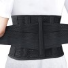 SYXUPAP Ceinture de Soutien du Dos - Respirante Mesh Ceinture Lombaire pour Soulagement des Lombaires Inférieurs, pour Homme 