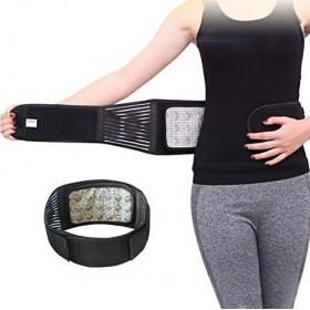 MAIBU Amovible Auto-Chauffant Thérapie magnétique Support pour Le soulagement de la Douleur du Dos de Serrage réglable Suppor