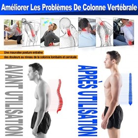 Correcteur De Posture pour Homme Femme, Poreux, Respirant et Réglable Correcteur Posture, Soutien Complet du Dos, AméLiorer P