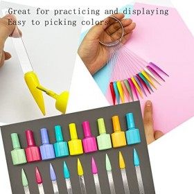 Bâtons de vernis à ongles, présentoir pour nail art