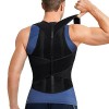 Gotoly Correcteur de Posture Pour Homme Réglable Redresseur de dos Posture Correcteur Dos Redresse dos Correcteur de Posture 