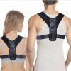 Correcteur de posture dorsale pour homme et femme - Ceinture de soutien dorsal - Correcteur de posture - Ceinture dorsale pou