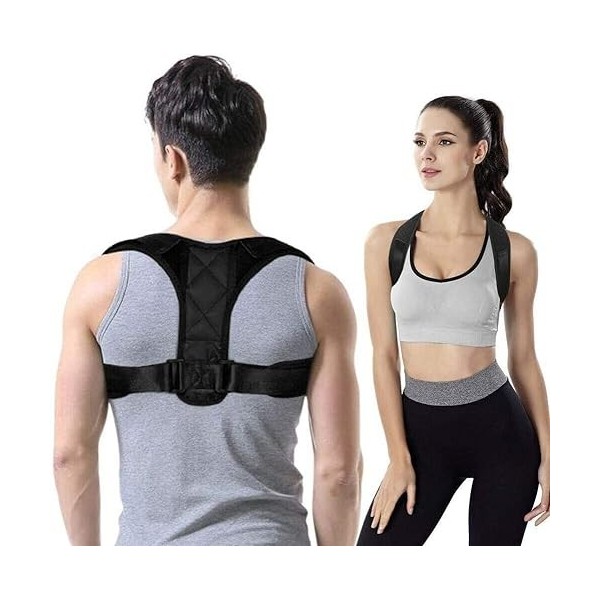 HADSOMUN Correction dachat pour une posture ergonomique et saine - ceinture arrière confortable pour prévenir la douleur des