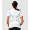 T-shirt Correcteur de Posture Femme | Anti Mal de Dos | Redresse Dos et Epaules |Compression | Maillot de Corps | Manches Cou